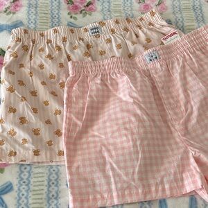 Set of 2 pajama shorts